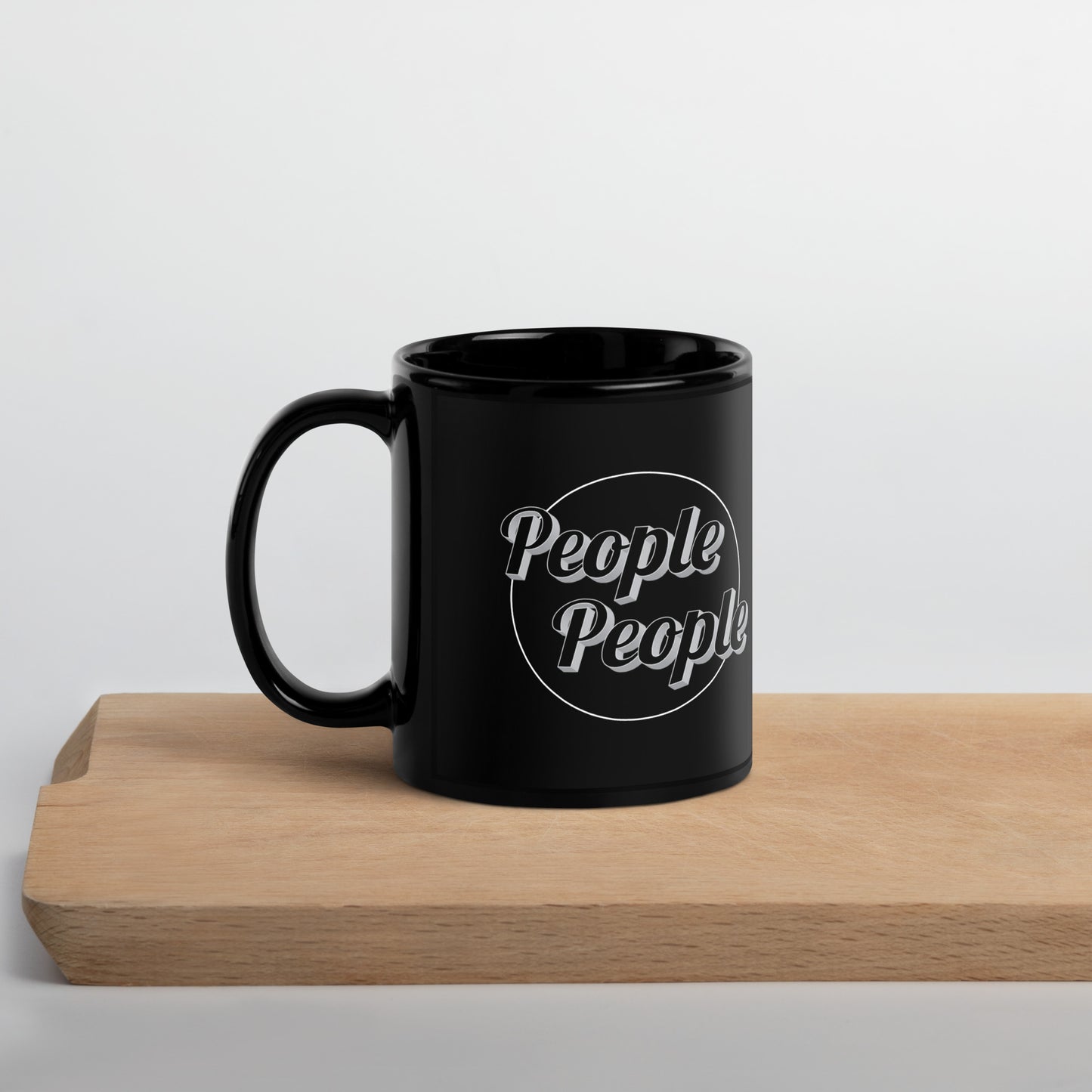 People People Mug in Black