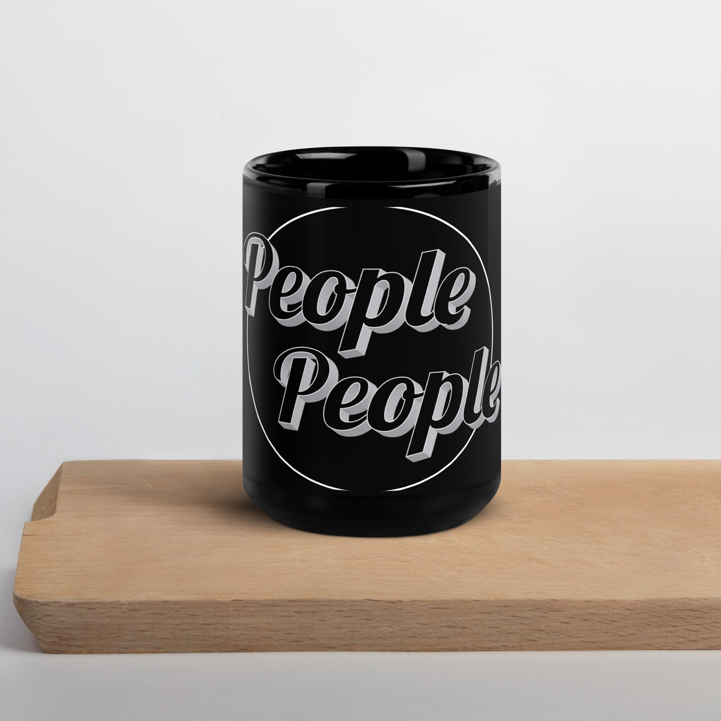 People People Mug in Black