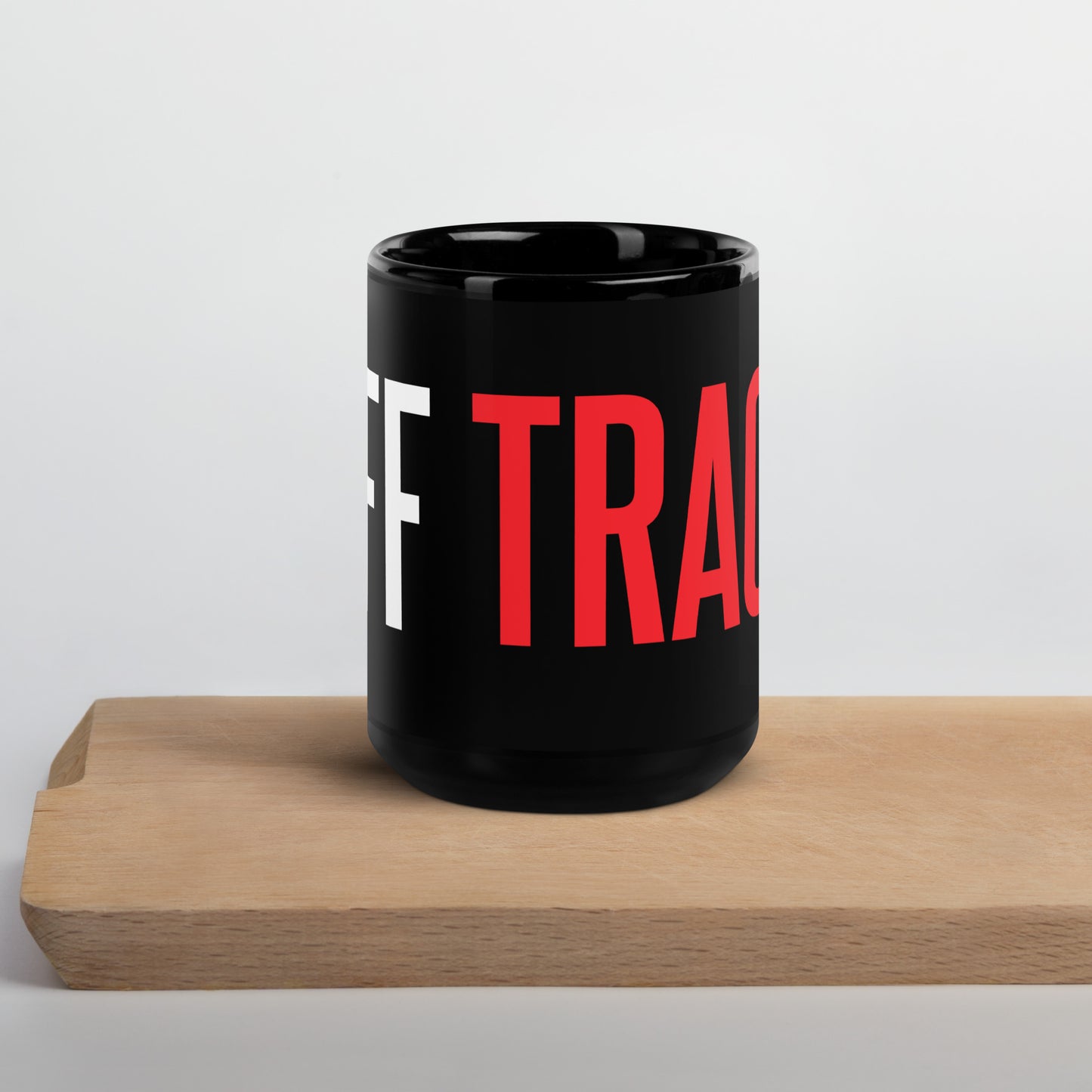 Off Track Mug in Black