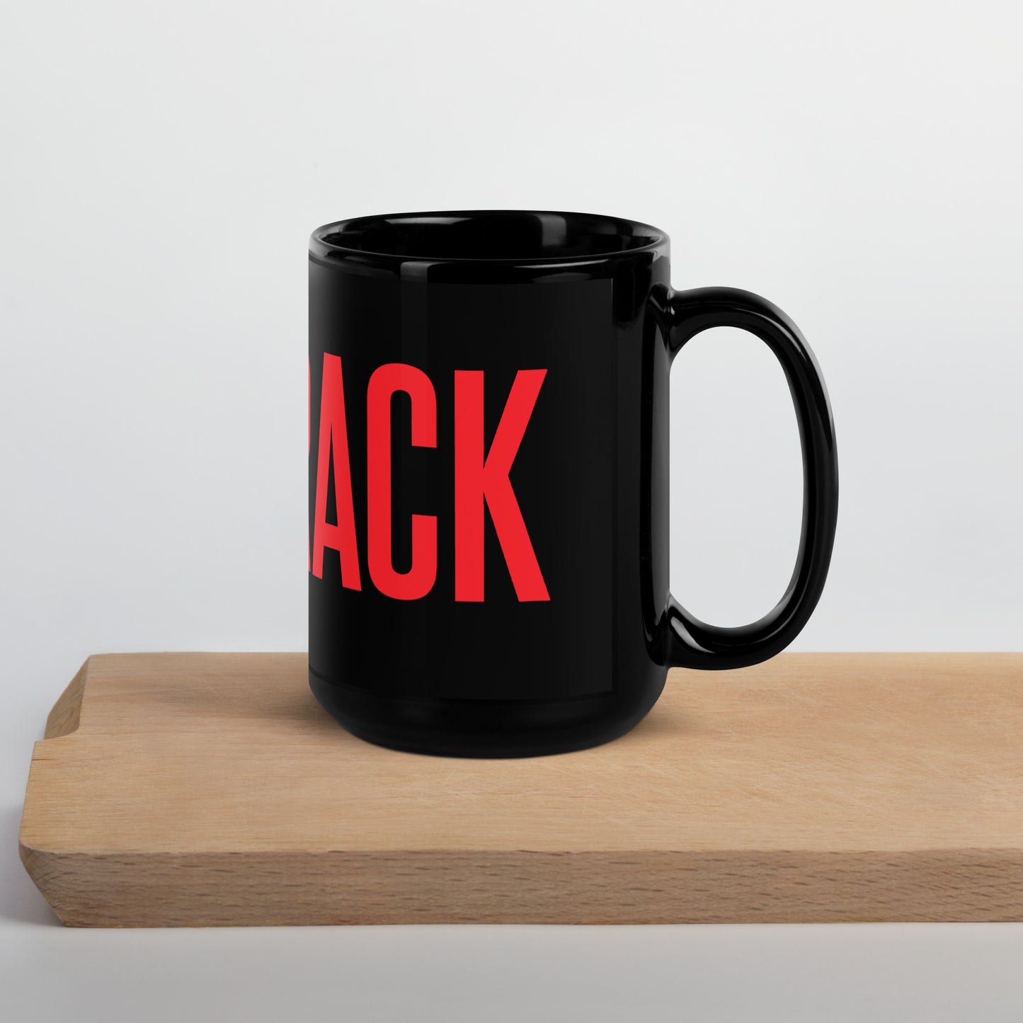 Off Track Mug in Black