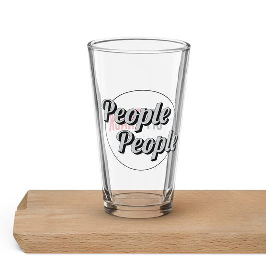 People People Pint Glass