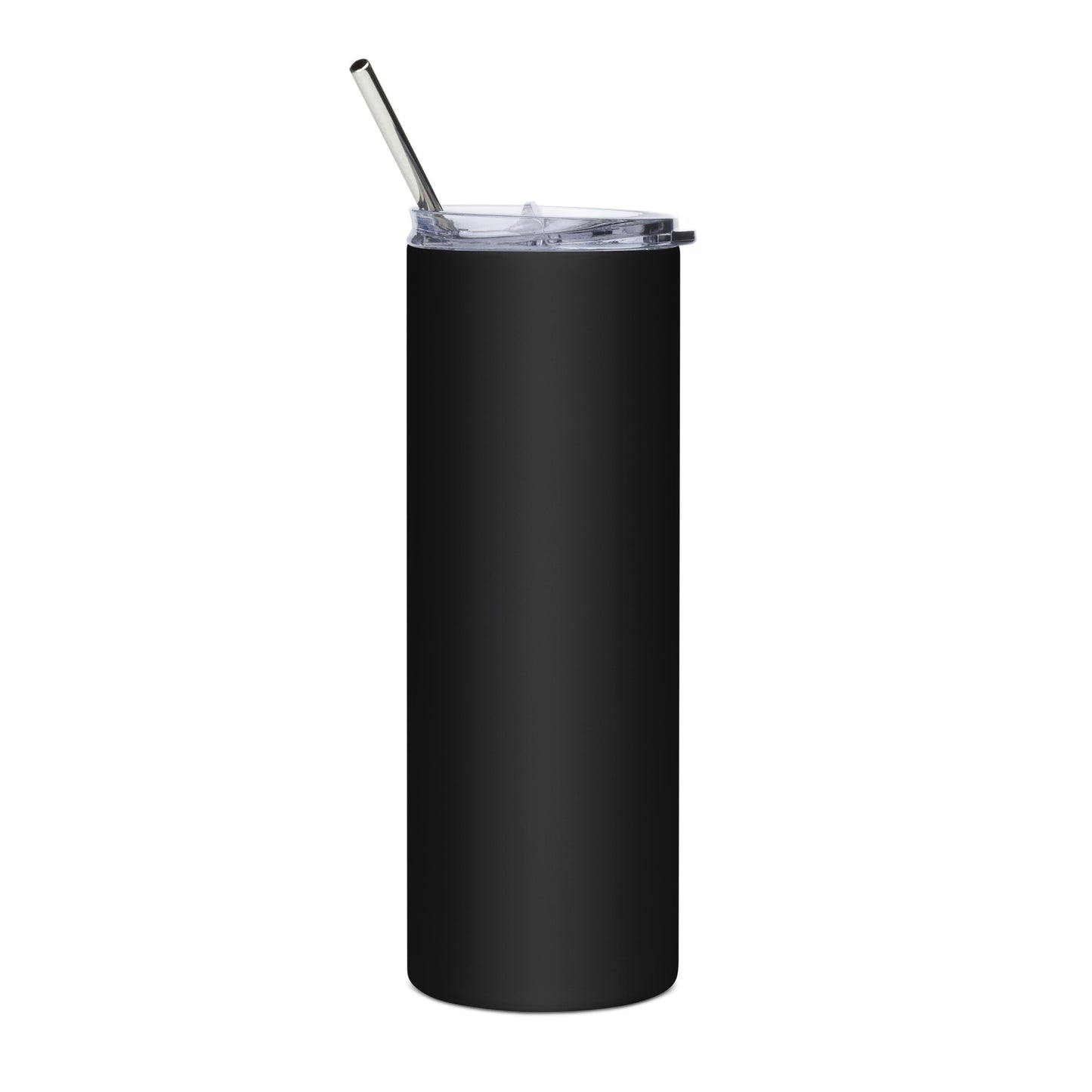 Cautiously Pessimistic Steel Tumbler