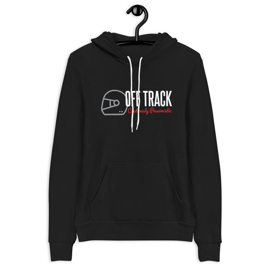 Cautiously Pessimistic Hoodie in Black