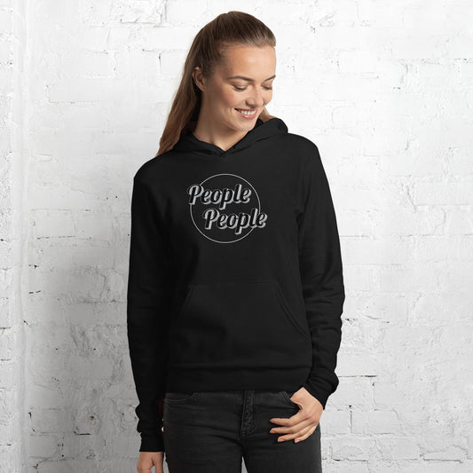 People People Hoodie in Black