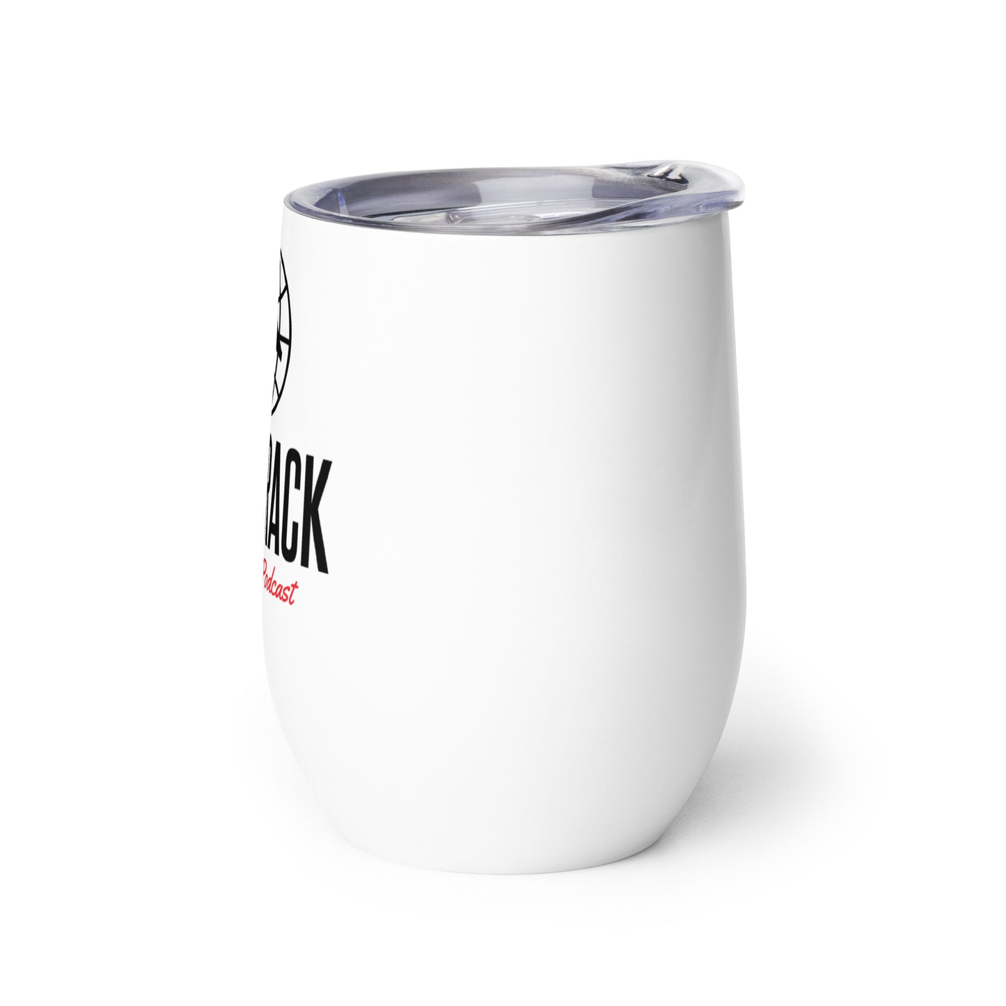 Travel Podcast Wine Tumbler