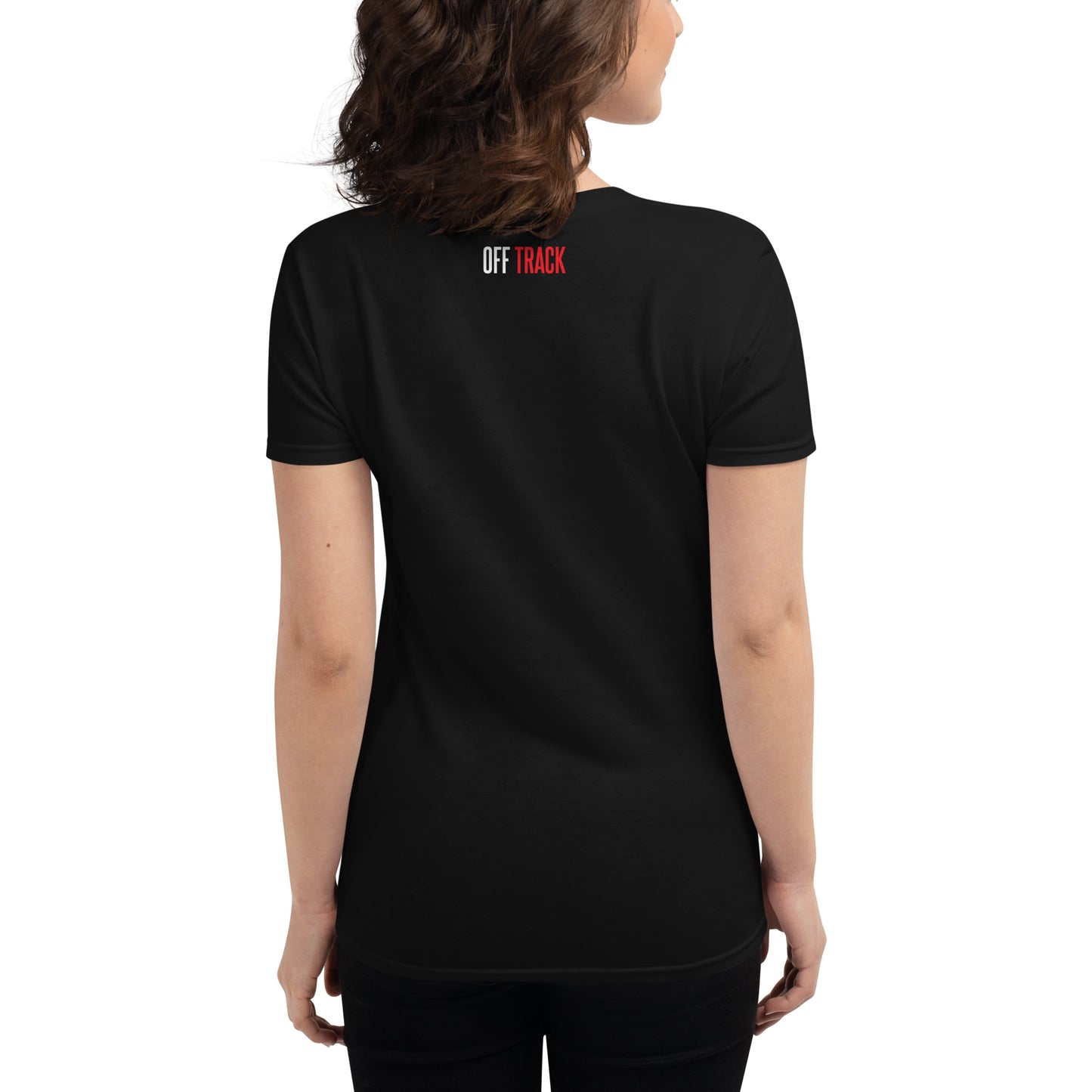 A Travel Podcast Women's Tee in Black